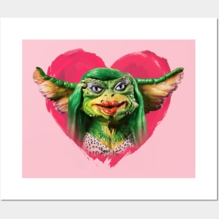 Screen Used Greta Gremlin Movie Prop Posters and Art